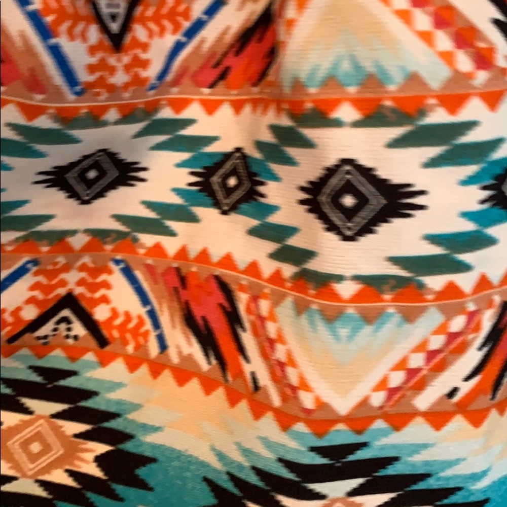 Multi-color Aztec romper - Picture 2 of 2